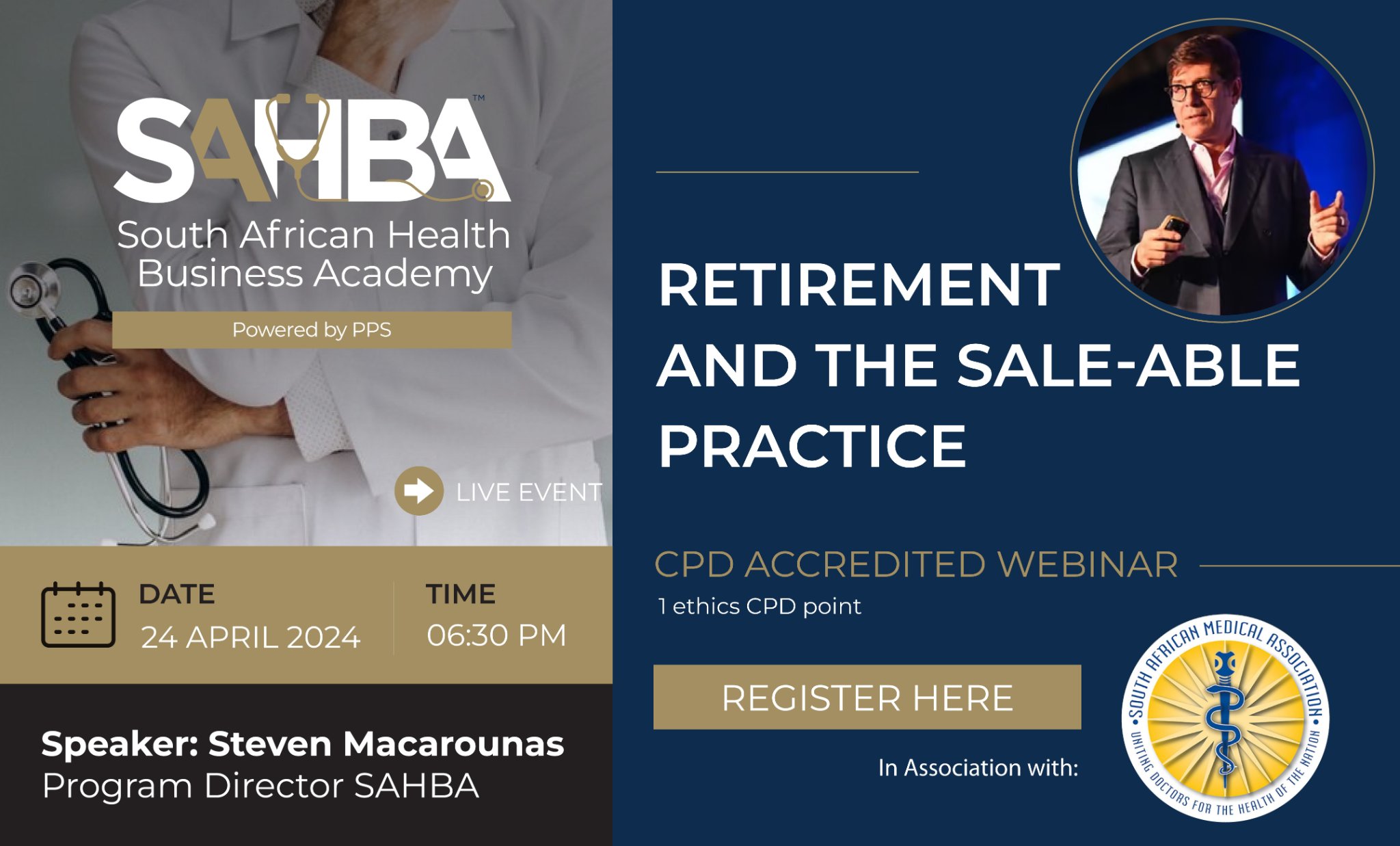 SAHBA — Webinar Invitation